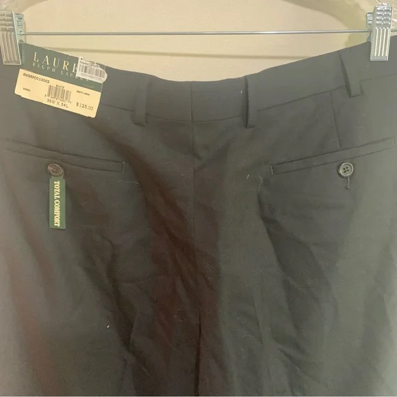 Lauren Ralph Lauren Total Comfort 100% Wool Trouser Pants W36 x L34 - Picture 3 of 14